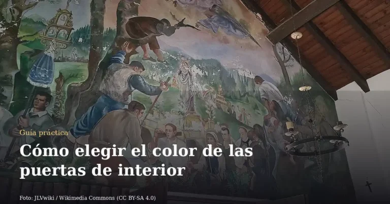 Cómo elegir el color de las puertas de interior
