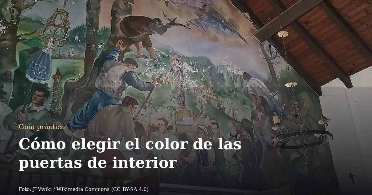 Cómo elegir el color de las puertas de interior
